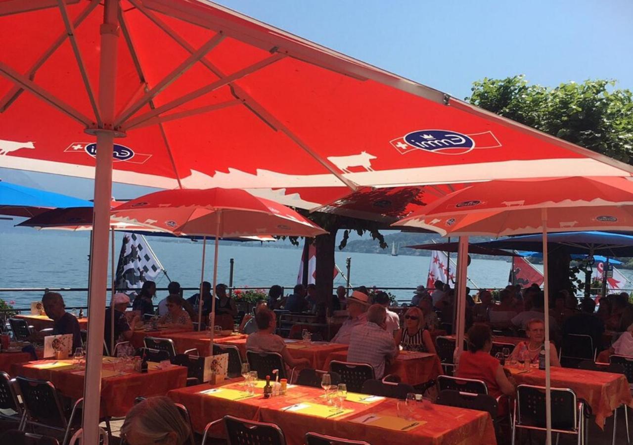 Le Rivage Hotel Saint-Gingolph Bagian luar foto