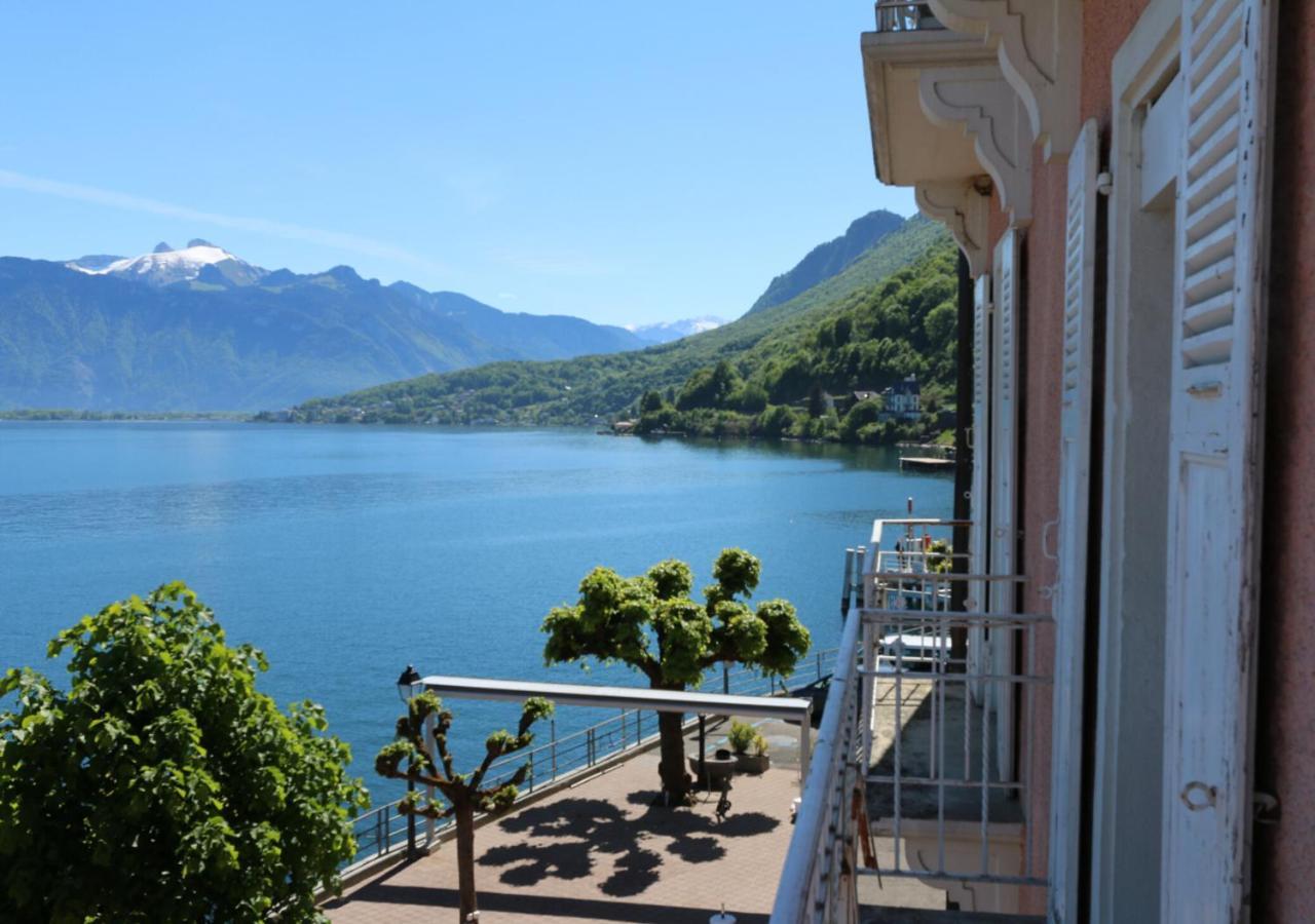 Le Rivage Hotel Saint-Gingolph Bagian luar foto
